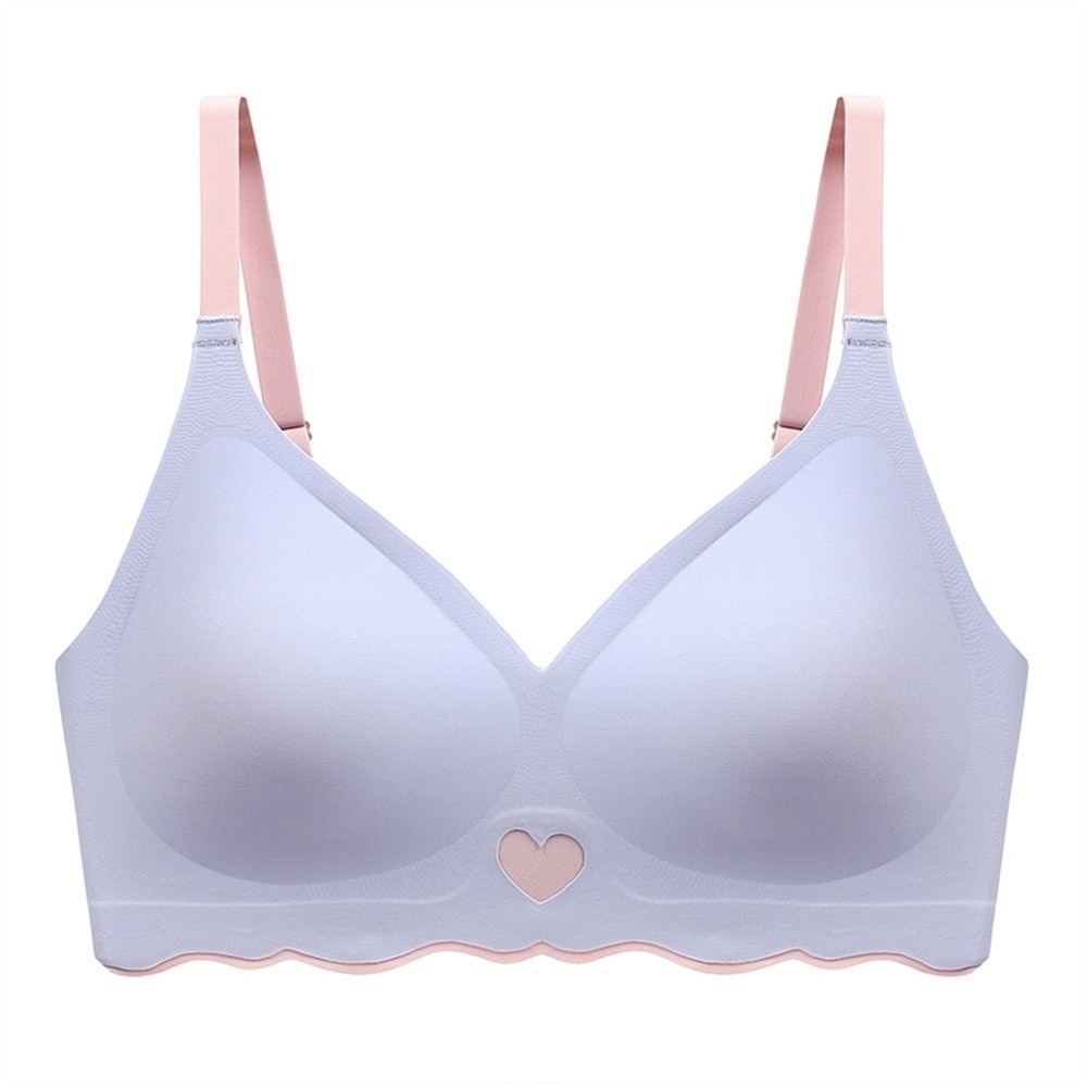 Bralette Wireless Soft - 부드럽게 밀착되는 무선 브라 충격 방지