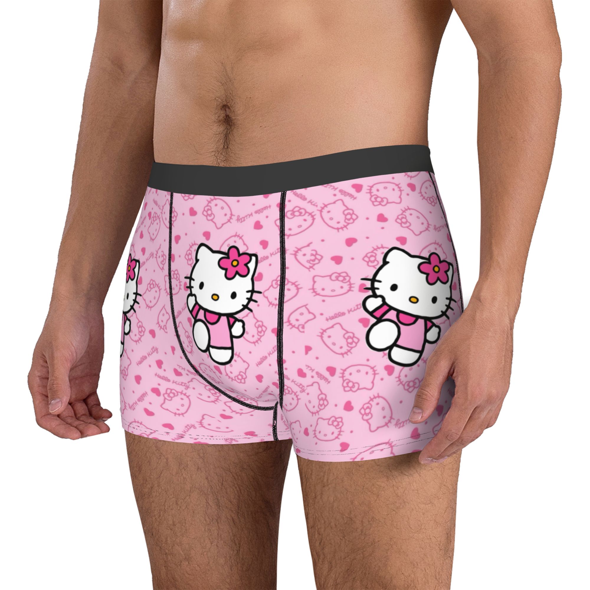 여자 고양이 속옷 남성용 프린트 핑크 귀여운 만화 캐릭 - Boyshort Underwear 리뷰 및 가격