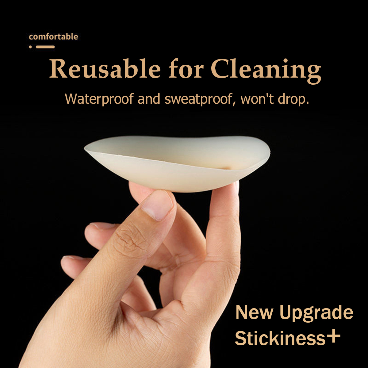 5쌍 더 강력한 접착력 10cm 흔적없는 무접착 스티키 - Silicone Bra Adhesive 리뷰 및 가격