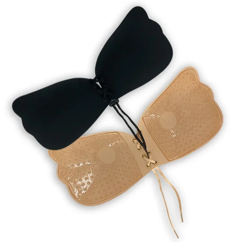 보이지 않는 스트랩리스 접착식 브라, 스트랩리스 푸쉬업 - Silicone Bra Adhesive 리뷰 및 가격