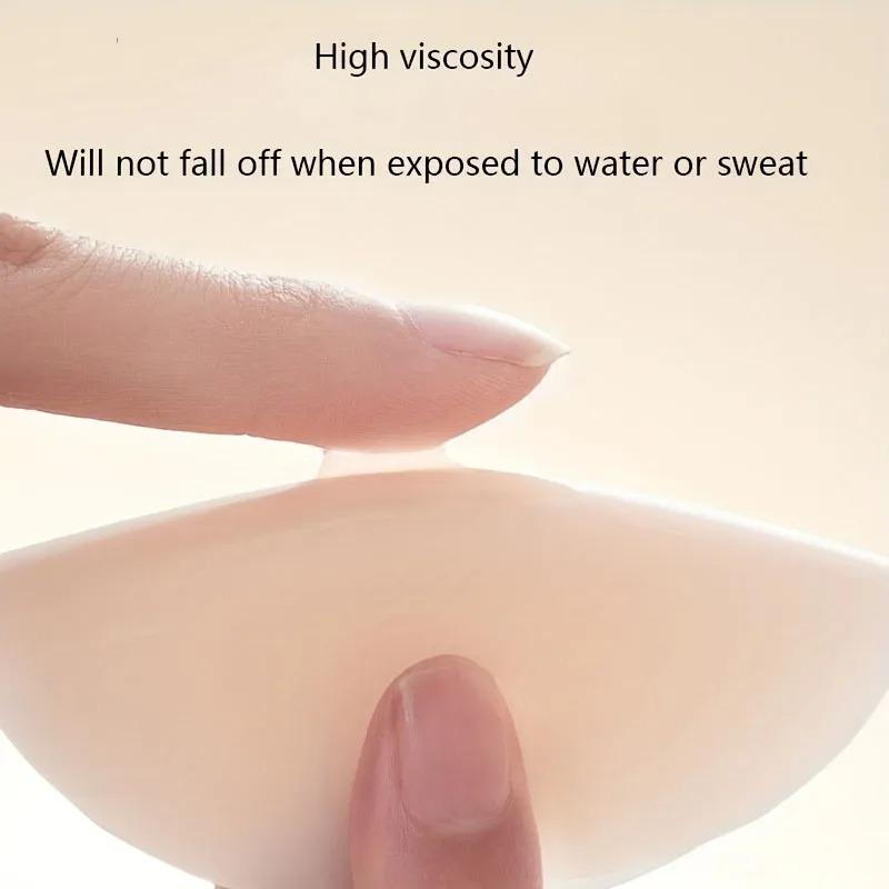 재사용 가능한 유두 커버 1쌍, 투명한 꽃잎 모양 접착 - Silicone Bra Adhesive 리뷰 및 가격