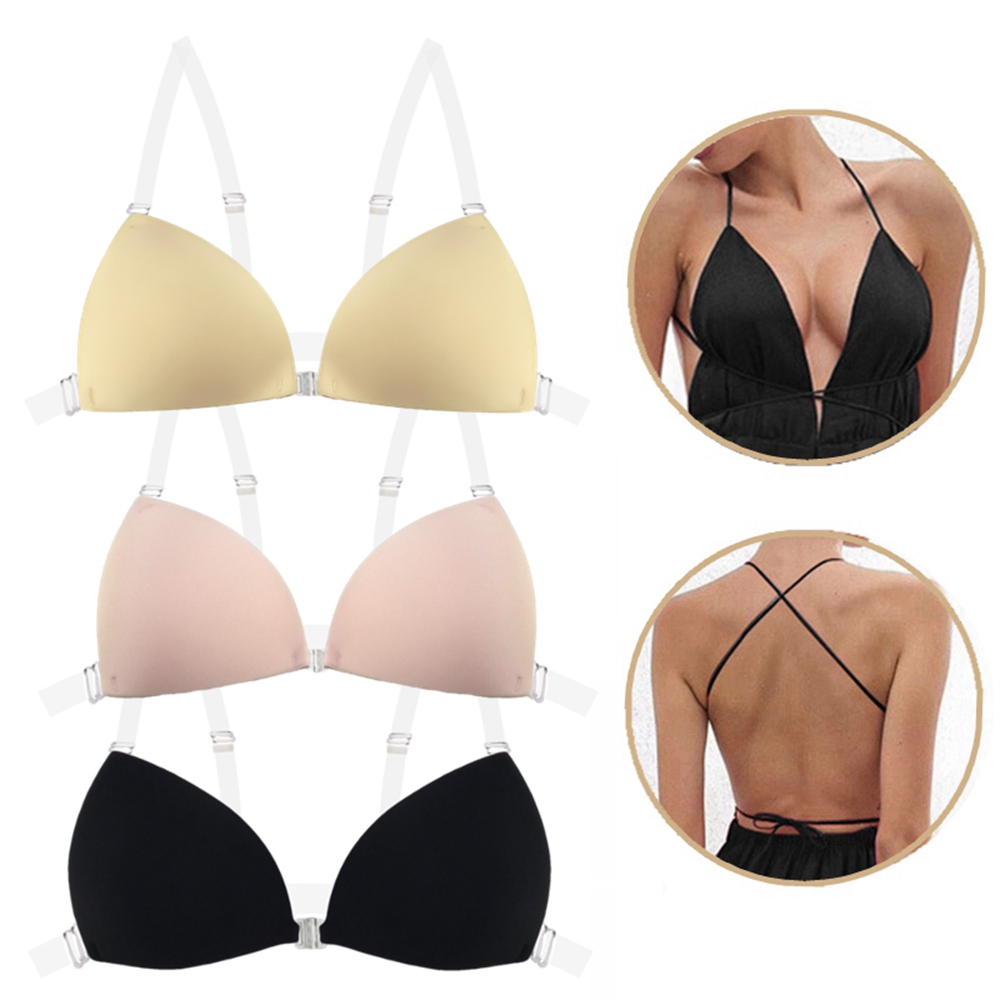 여성용 스티키 브라, 백리스 웨딩드레스용 실리콘 플런지 - Silicone Bra Adhesive 리뷰 및 가격